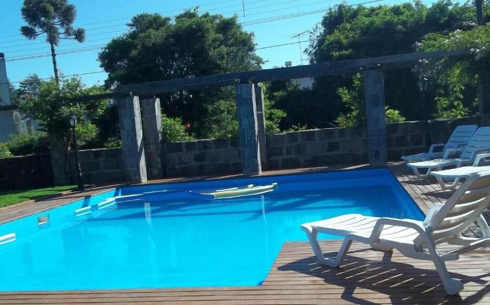 Pousada Casa Rosa カネラ エクステリア 写真