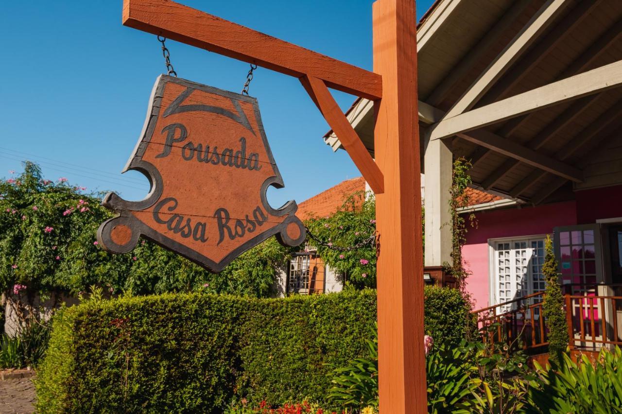 Pousada Casa Rosa カネラ エクステリア 写真